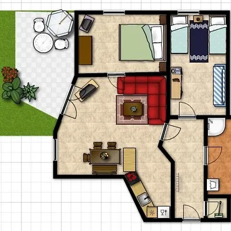 Apartmán Rosenweg 16 2 *